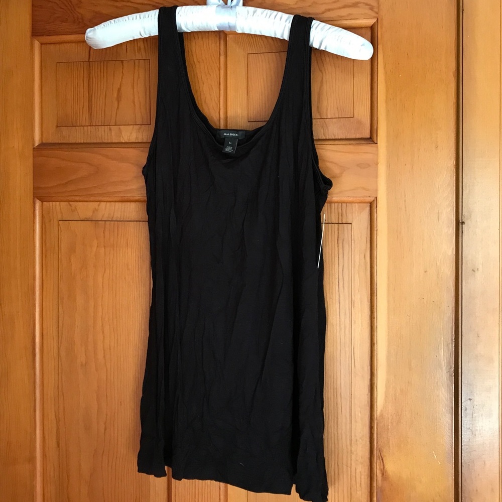 NWT Nordstrom Black Tank Top Size 1X - Picture 1 of 3